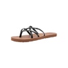 image:imageVolcom Womens New School Strappy Flip Flop Flat Slide SandalBlack