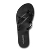 image:imageVolcom Womens New School Strappy Flip Flop Flat Slide SandalBlack Out