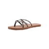 image:imageVolcom Womens New School Strappy Flip Flop Flat Slide SandalBrown
