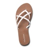 image:imageVolcom Womens New School Strappy Flip Flop Flat Slide SandalNew White