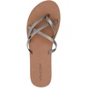 image:imageVolcom Womens New School Strappy Flip Flop Flat Slide SandalOld Gold