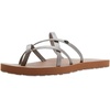 image:imageVolcom Womens New School Strappy Flip Flop Flat Slide SandalOld Gold