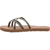 image:imageVolcom Womens New School Strappy Flip Flop Flat Slide SandalOlive