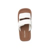 image:imageVolcom Womens Volcation Slide Sandals  Recliner Comfort Foam Footbed Padded Strap Slipon SlidesWhite
