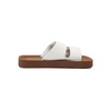 image:imageVolcom Womens Volcation Slide Sandals  Recliner Comfort Foam Footbed Padded Strap Slipon SlidesWhite