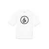 image:imageVolcom Boys Lido Solid Lycra Short Sleeve Rashguard 50 Uv ProtectionWhite