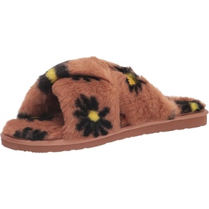 image:imageVolcom Womens Lived in Lounge Slip SandalsHazelnut Brown