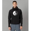 image:imageVolcom Mens Hydro Fleece Riding Hoodie  Waterrepellent Sweatshirt With Storm Hood amp ThumbholesBlack S4