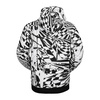 image:imageVolcom Mens Hydro Fleece Riding Hoodie  Waterrepellent Sweatshirt With Storm Hood amp ThumbholesBlack White S4
