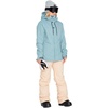 image:imageVolcom Womens Bolt Insulated Snowboard Ski Winter Hooded JacketGreen Ash S3