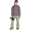 image:imageVolcom Womens Essential Crew Fleece Snowboard Winter SweatshirtDusty Lavender S5
