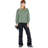 image:imageVolcom Womens Essential Crew Fleece Snowboard Winter SweatshirtLichen Green S5