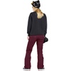 image:imageVolcom Womens Genus Slim Fit Stretch Snowboard Ski PantBurgundy S5