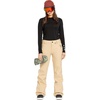 image:imageVolcom Womens Genus Slim Fit Stretch Snowboard Ski PantSand S5