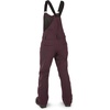 image:imageVolcom Womens Swift Bib Overall SnowpantBlack Plum S3