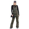 image:imageVolcom Womens Swift Bib Overall SnowpantCloudwash Camo S4