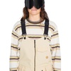 image:imageVolcom Womens Swift Bib Overall SnowpantSand S3