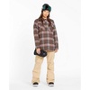 image:imageVolcom Womens Swift Bib Overall SnowpantSand S5