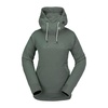 image:imageVolcom Mens Hydro Fleece Riding Hoodie  Waterrepellent Sweatshirt With Storm Hood amp ThumbholesEucalyptus S4