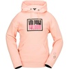 image:imageVolcom Womens Essential Hooded Snowboard Riding Fleece HoodieCoral Haze S5