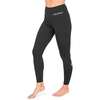 image:imageVolcom Womens VScience Thermal Base Layer Legging  Quick Dry HighWaisted FitBlack S5