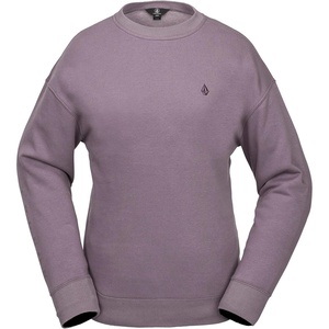 image:imageVolcom Womens Essential Crew Fleece Snowboard Winter SweatshirtDusty Lavender S5