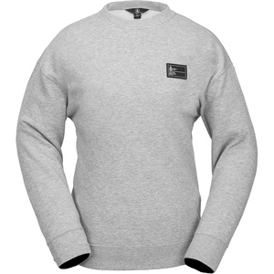image:imageVolcom Womens Essential Crew Fleece Snowboard Winter SweatshirtHeather Grey S5