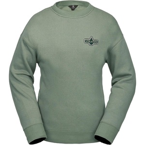 image:imageVolcom Womens Essential Crew Fleece Snowboard Winter SweatshirtLichen Green S5