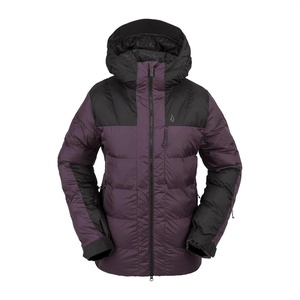 image:imageVolcom Womens Puffleup Snowboard Ski Puffer Winter JacketBlackberry S4