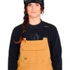 image:imageVolcom Womens Creston Stretch Snowboard Ski Bib Overall SnowpantCaramel S3