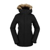 image:imageVolcom Womens Shadow Insulated Snowboard Ski Winter Hooded JacketBlack S4