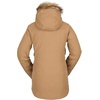 image:imageVolcom Womens Shadow Insulated Snowboard Ski Winter Hooded JacketCaramel S3