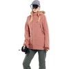 image:imageVolcom Womens Shadow Insulated Snowboard Ski Winter Hooded JacketEarth Pink S4