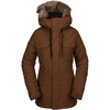 image:imageVolcom Womens Shadow Insulated Snowboard Ski Winter Hooded JacketCopper