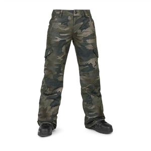image:imageVolcom Womens Bridger Ins PantCloudwash Camo S4