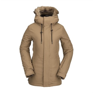 image:imageVolcom Womens Shadow Insulated Snowboard Ski Winter Hooded JacketCoffee