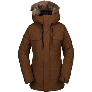 image:imageVolcom Womens Shadow Insulated Snowboard Ski Winter Hooded JacketCopper