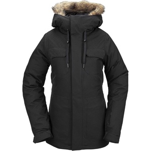 image:imageVolcom Womens Shadow Insulated Snowboard Ski Winter Hooded JacketOnyx