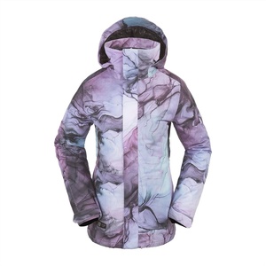 image:imageVolcom Womens Westland Insulated Snowboard Ski Winter Hooded JacketGlacier Ink S4