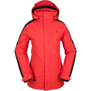 image:imageVolcom Womens Westland Insulated Snowboard Ski Winter Hooded JacketOrange Shock S3
