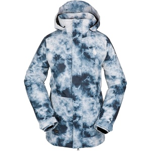 image:imageVolcom Womens Westland Insulated Snowboard Ski Winter Hooded JacketStorm Tiedye S3