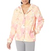 image:imageVolcom Womens Enemy Stone Hooded Zip Front Windbreaker Jacket Regular amp Plus SizeMulti