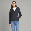 image:imageVolcom Womens Enemy Stone Hooded Zip Front Windbreaker JacketBlack 1