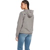 image:imageVolcom Womens Enemy Stone Hooded Zip Front Windbreaker JacketGunmetal Grey