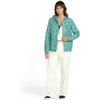 image:imageVolcom Womens Enemy Stone Hooded Zip Front Windbreaker JacketStormy Blue