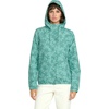 image:imageVolcom Womens Enemy Stone Hooded Zip Front Windbreaker JacketStormy Blue