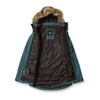 image:imageVolcom Womens Fawn Insulated Snowboard Ski Winter Hooded JacketBalsam S4