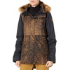 image:imageVolcom Womens Fawn Insulated Snowboard Ski Winter Hooded JacketBlack Combo