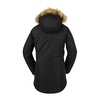 image:imageVolcom Womens Fawn Insulated Snowboard Ski Winter Hooded JacketBlack S4