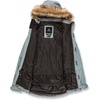 image:imageVolcom Womens Fawn Insulated Snowboard Ski Winter Hooded JacketGreen Ash S3